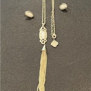Kendra Scott Necklace and Earring Set